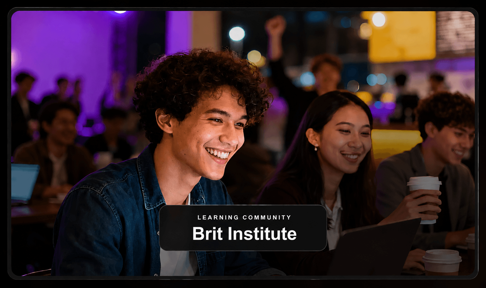 Students in the Brit Institute learning community